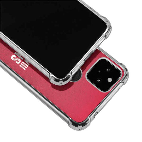 NFL Chiefs Super Bowl LVIII Champions Google Pixel 5a 5G Clear Case